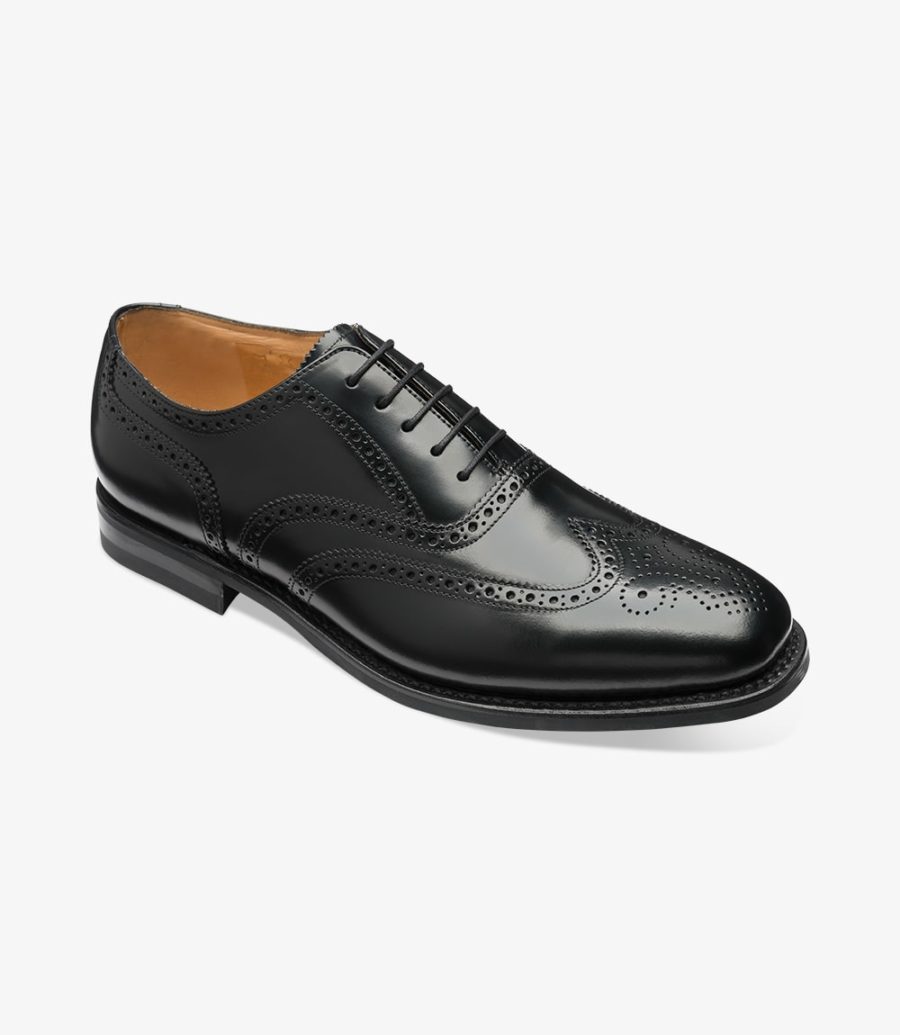 Loake 302 Brogues Herren Schwarz | AT1305699