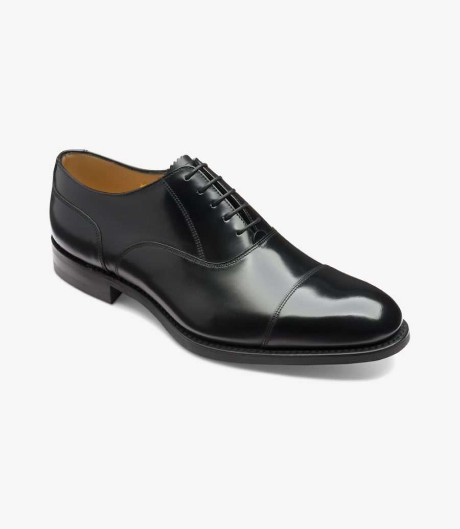 Loake 806 Kappe-cap Oxford Schuhe Herren Schwarz | AT8614777