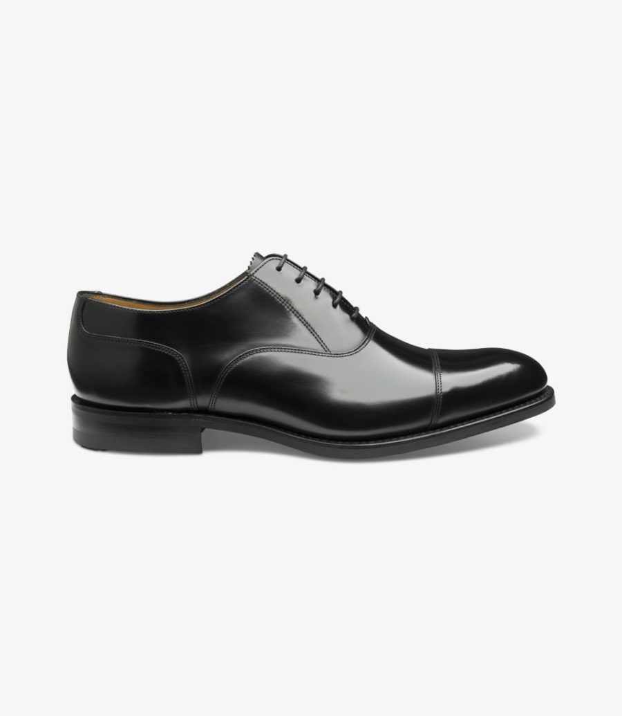 Loake 806 Kappe-cap Oxford Schuhe Herren Schwarz | AT8614777