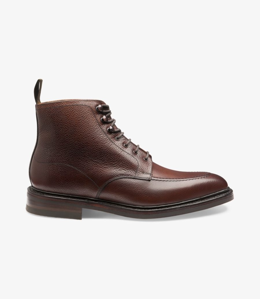 Loake Anglesey Derby Stiefel Herren Bordeaux | AT9286884