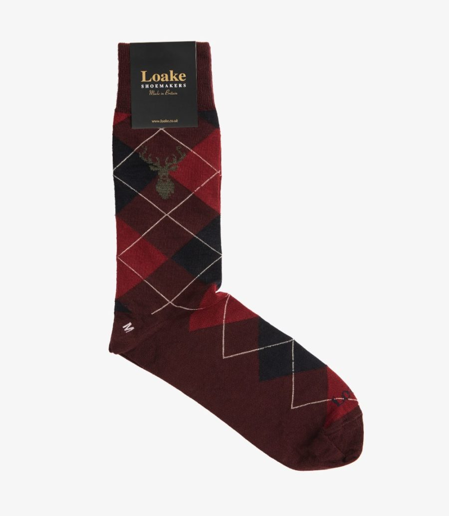 Loake Argyle Socks Socken Herren Port | AT9716846