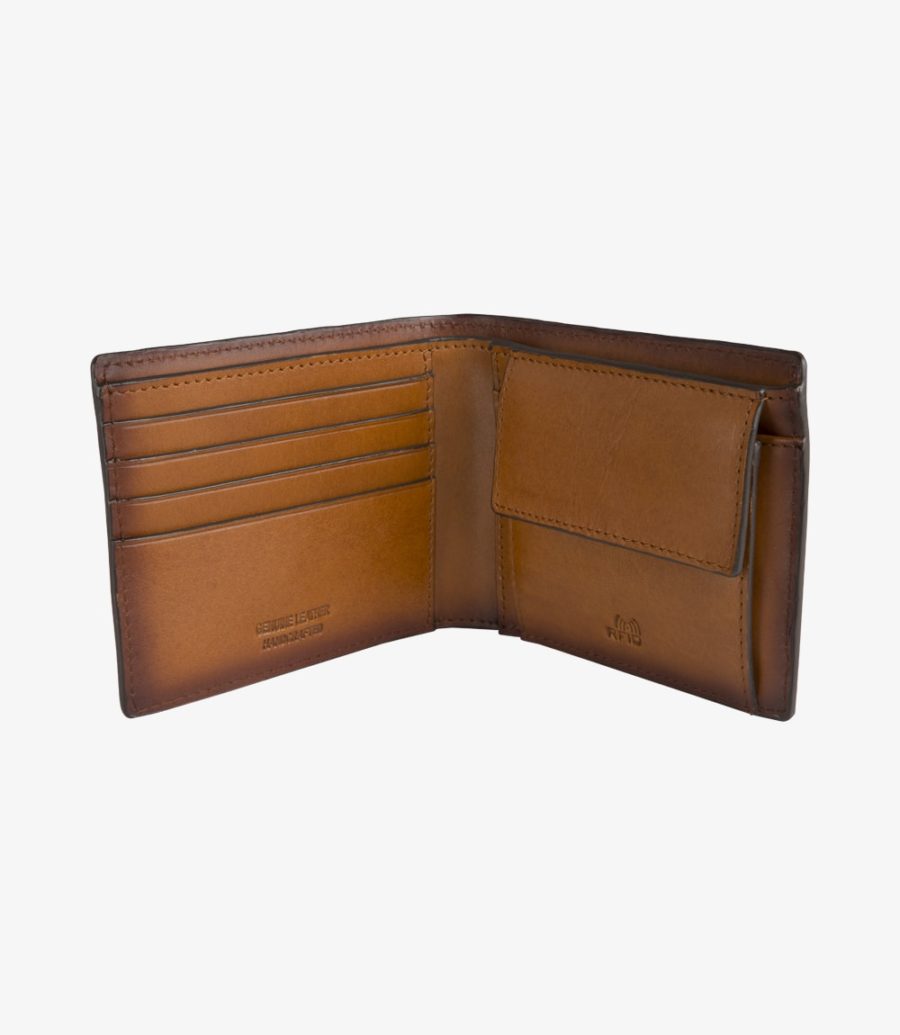 Loake Barclay Wallet Geldbörse Herren Braun | AT7364771