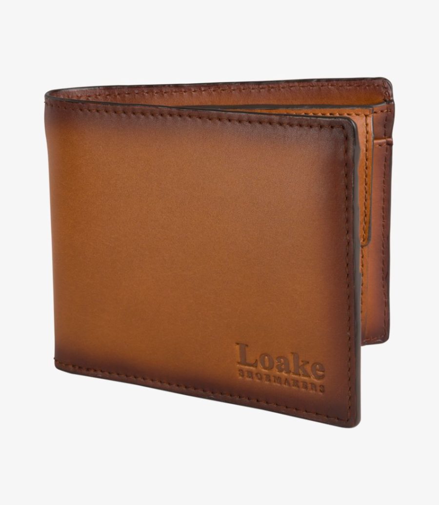 Loake Barclay Wallet Geldbörse Herren Braun | AT7364771