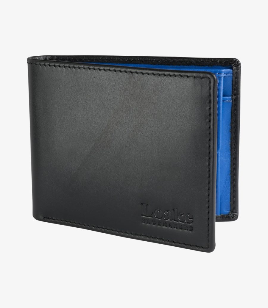 Loake Barclay Wallet Geldbörse Herren Schwarz | AT8293431