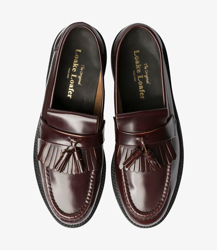 Loake Brighton Loafers Herren Bordeaux | AT2429544