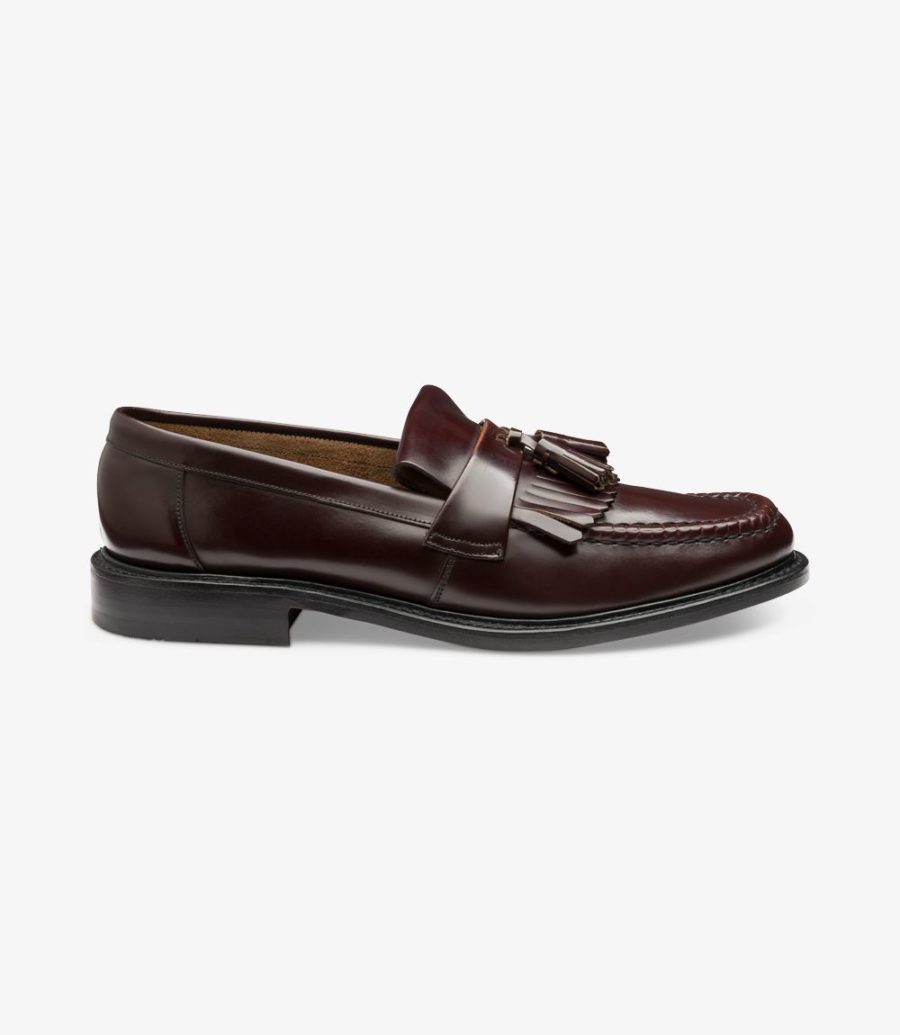 Loake Brighton Loafers Herren Bordeaux | AT2429544