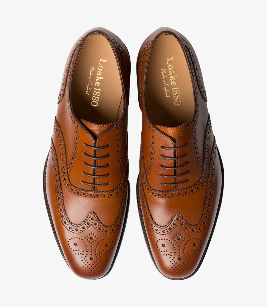 Loake Buckingham Brogues Herren Braun | AT9534134