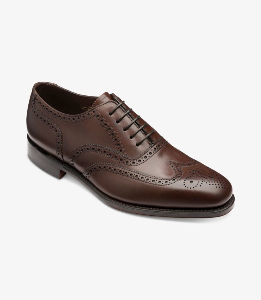 Loake Buckingham Brogues Herren Dunkelbraun | AT0806498