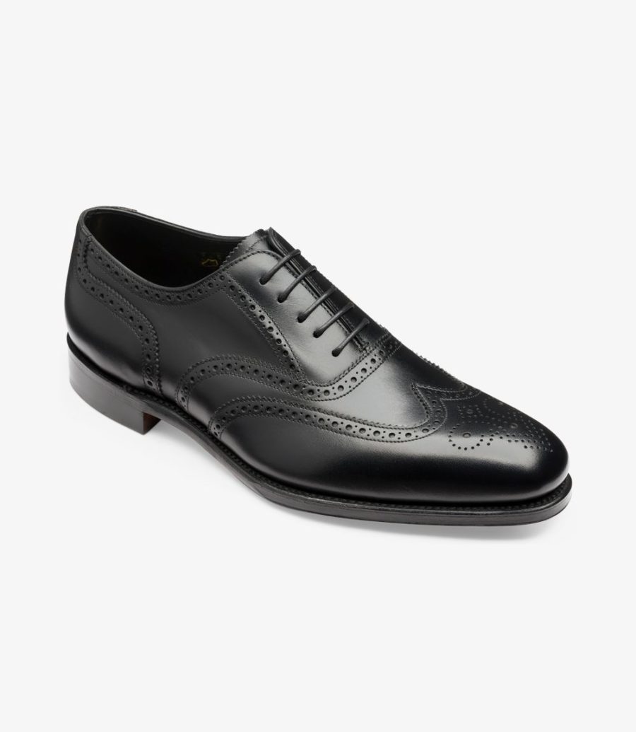 Loake Buckingham Brogues Herren Schwarz | AT6065414