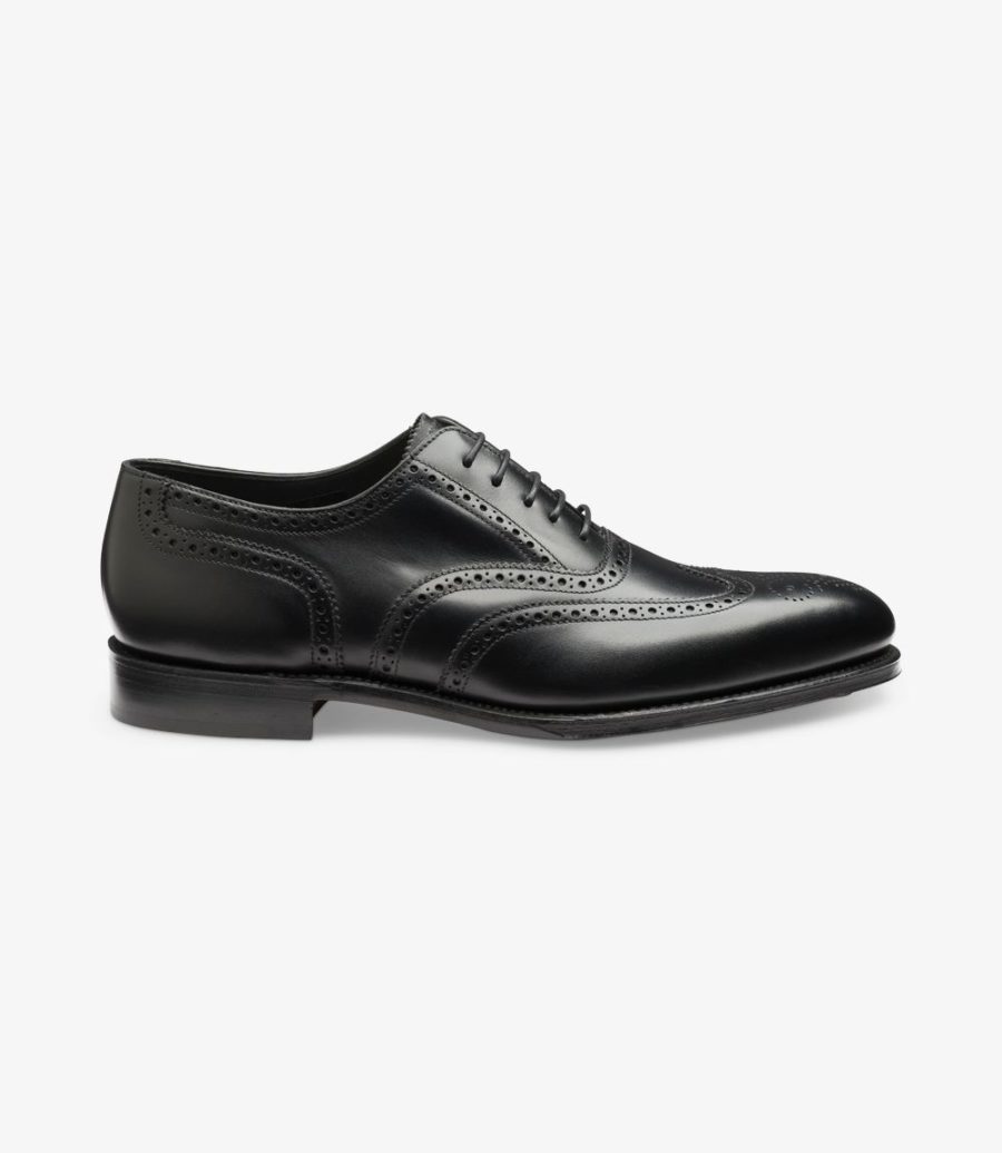 Loake Buckingham Brogues Herren Schwarz | AT6065414