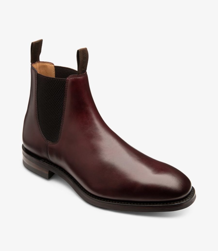 Loake Chatsworth Boot Chelsea Stiefel Herren Bordeaux | AT4237340