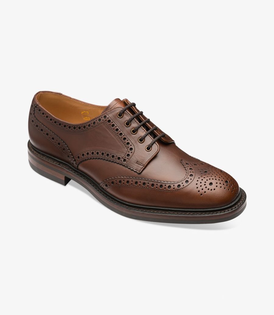 Loake Chester Brogues Herren Braun | AT8271361