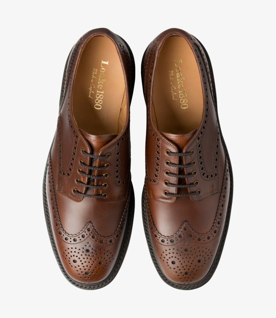 Loake Chester Brogues Herren Braun | AT8271361