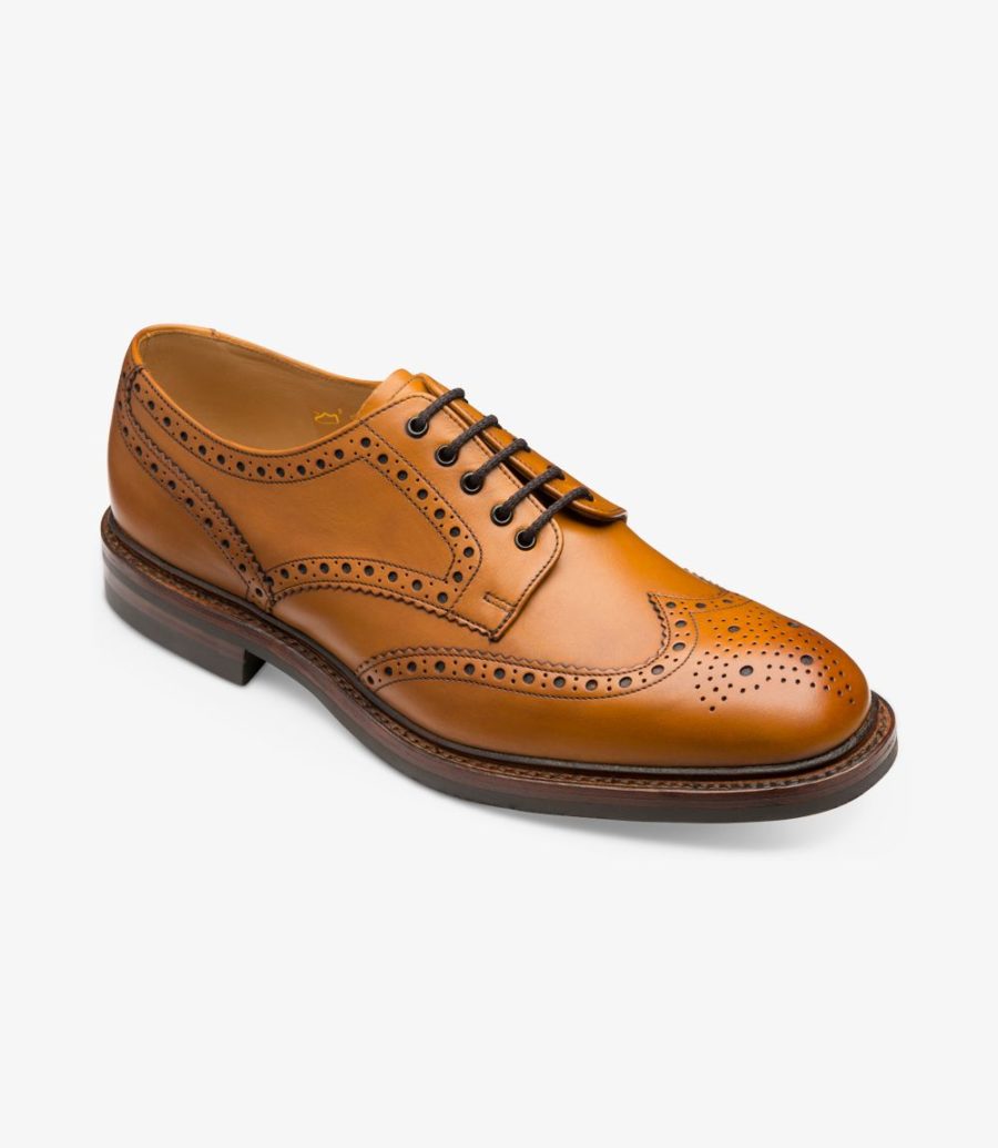 Loake Chester Brogues Herren Tan | AT4789142