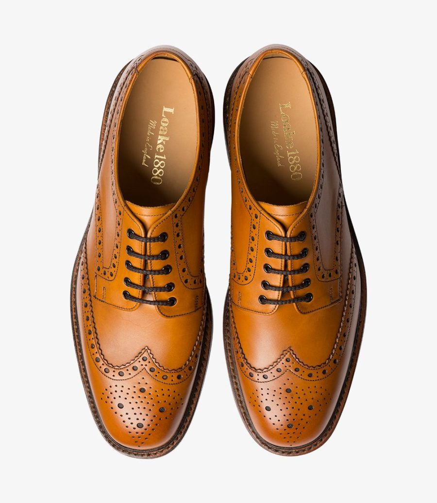 Loake Chester Brogues Herren Tan | AT4789142