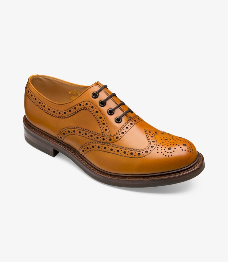 Loake Edward Brogues Herren Tan | AT5700938