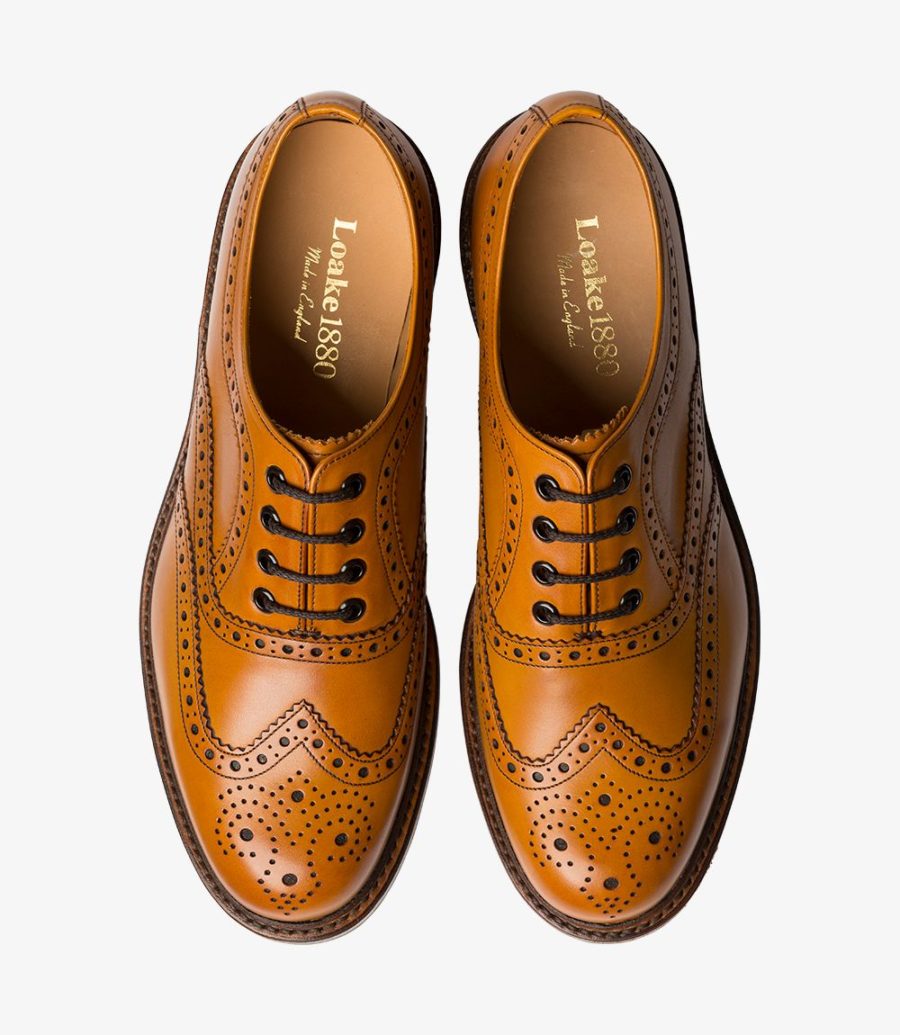 Loake Edward Brogues Herren Tan | AT5700938