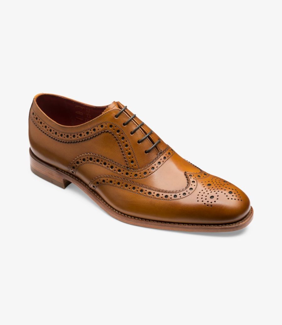 Loake Fearnley Brogues Herren Tan | AT5695080