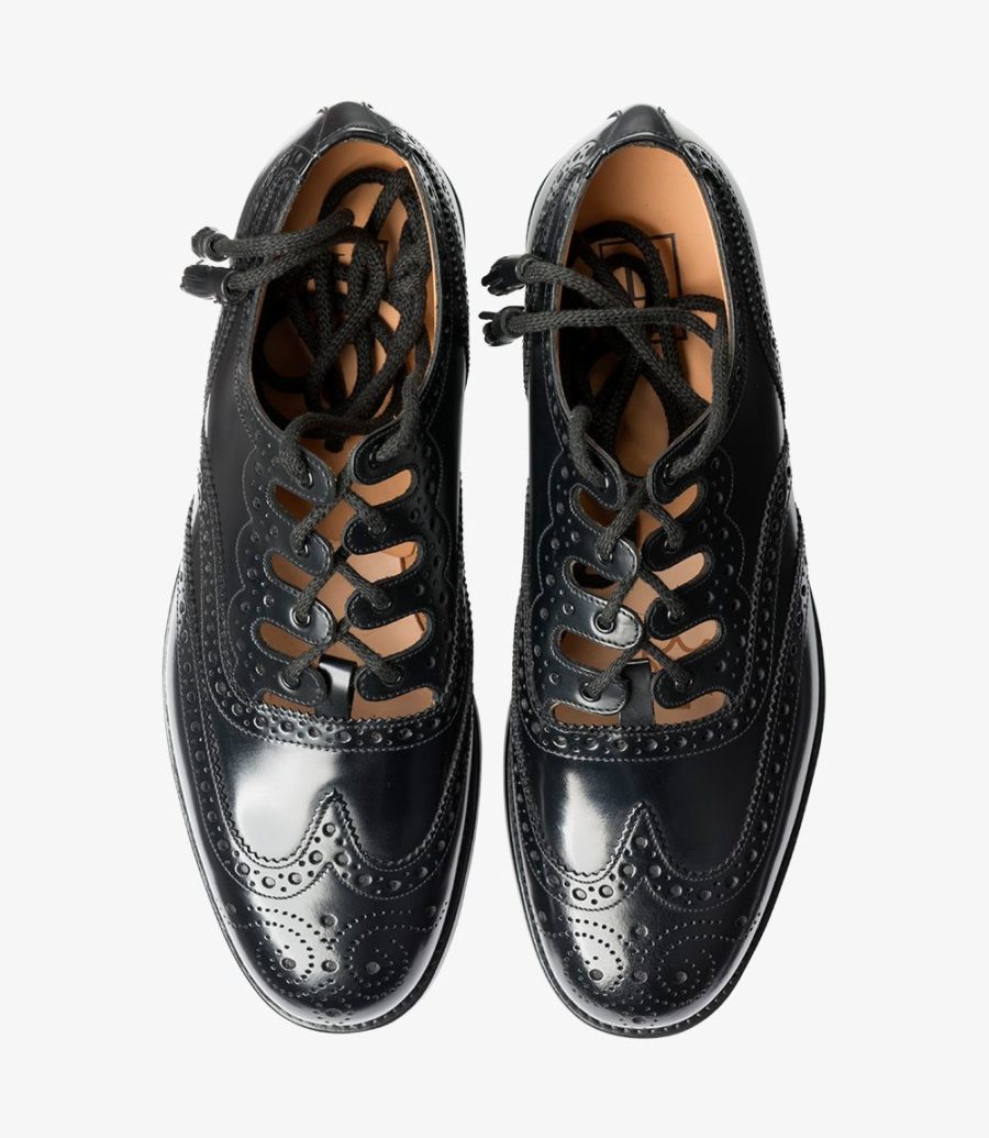 Loake Ghillie Brogues Herren Schwarz | AT5932525