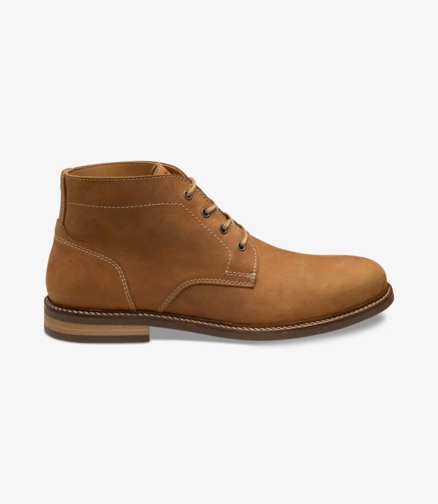 Loake Gilbert Tan Nubuck Boot Chukka Stiefel Herren Tan Nubuck | AT8326524