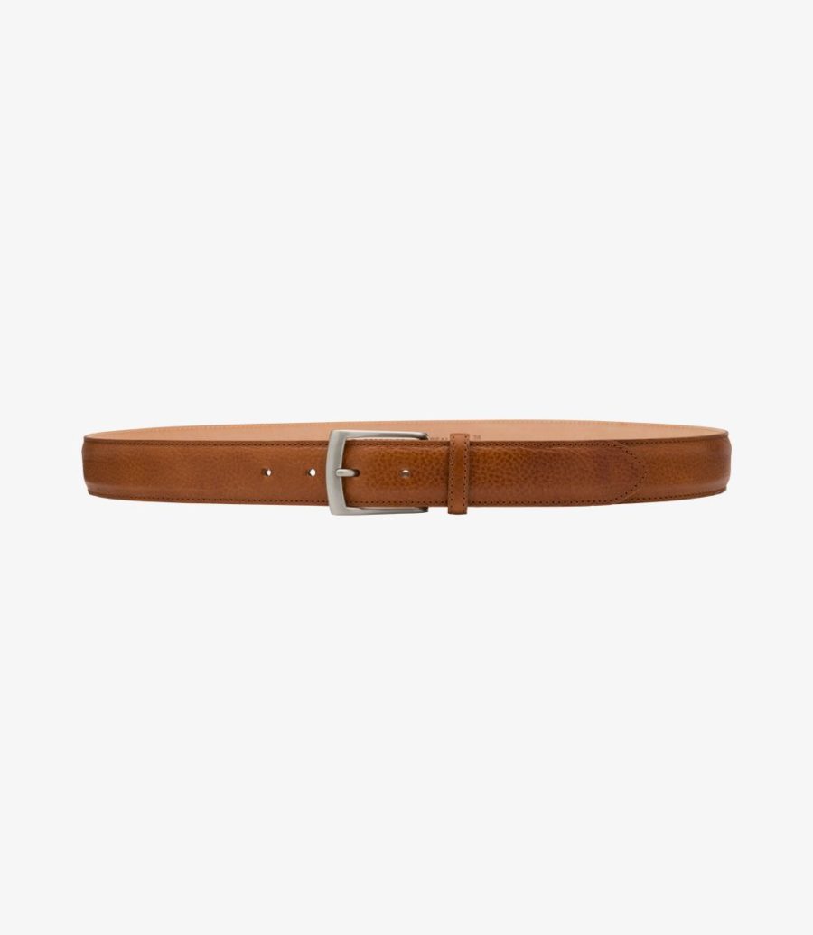 Loake Henry Belt Gürtel Herren Tan Grain | AT5271814