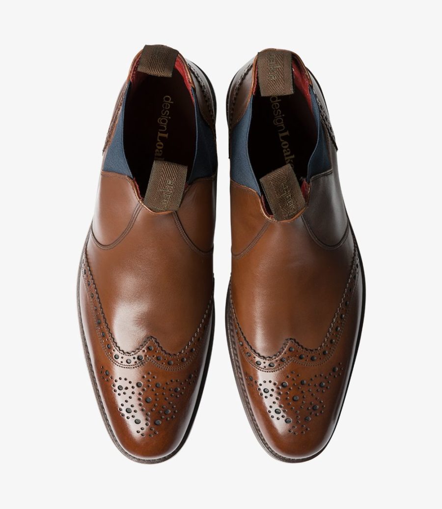 Loake Hoskins Chelsea Stiefel Herren Braun | AT2304726