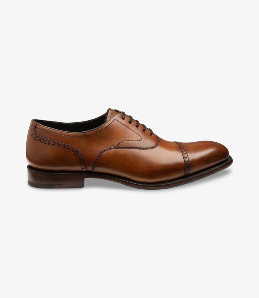 Loake Hughes Semi Brogue Semi Brogues Herren Braun | AT9592005