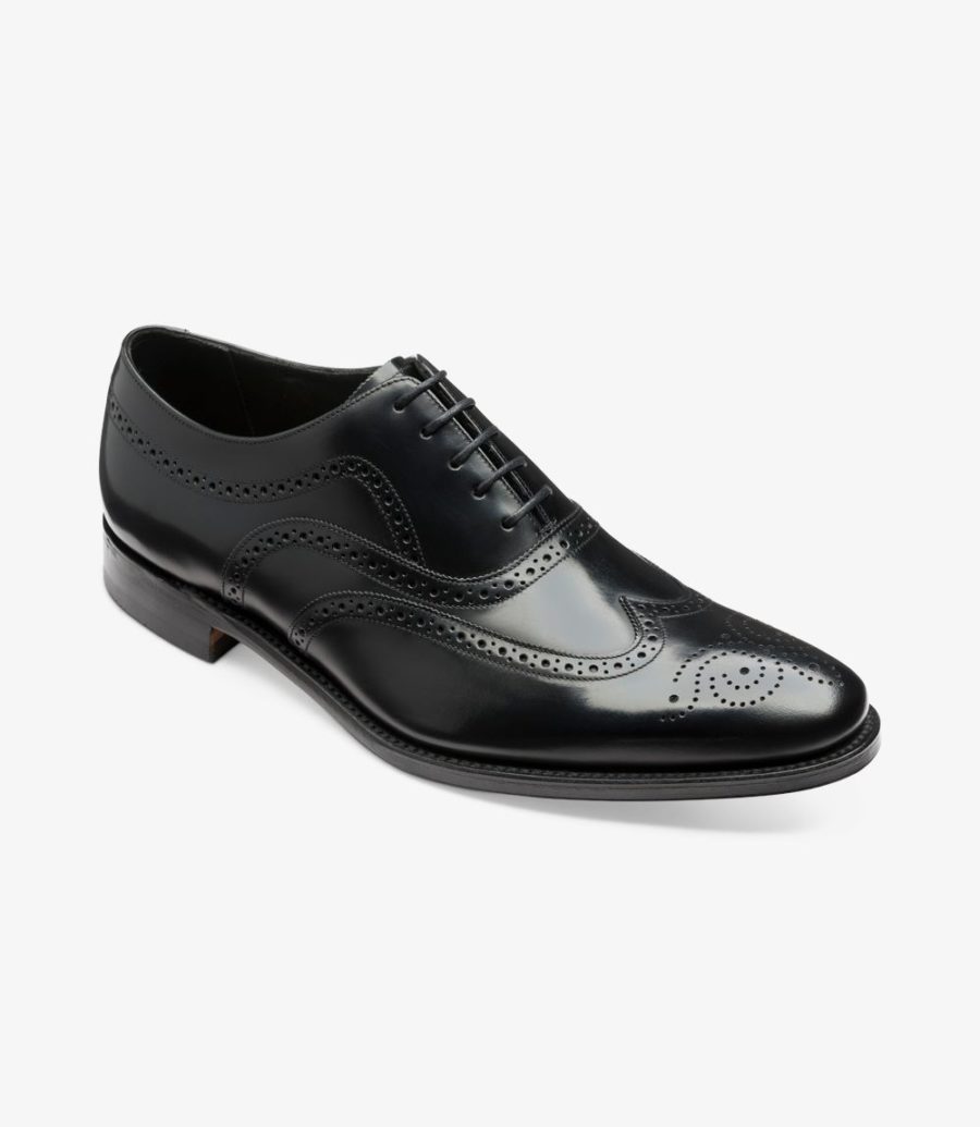 Loake Jones Brogues Herren Schwarz | AT4271686