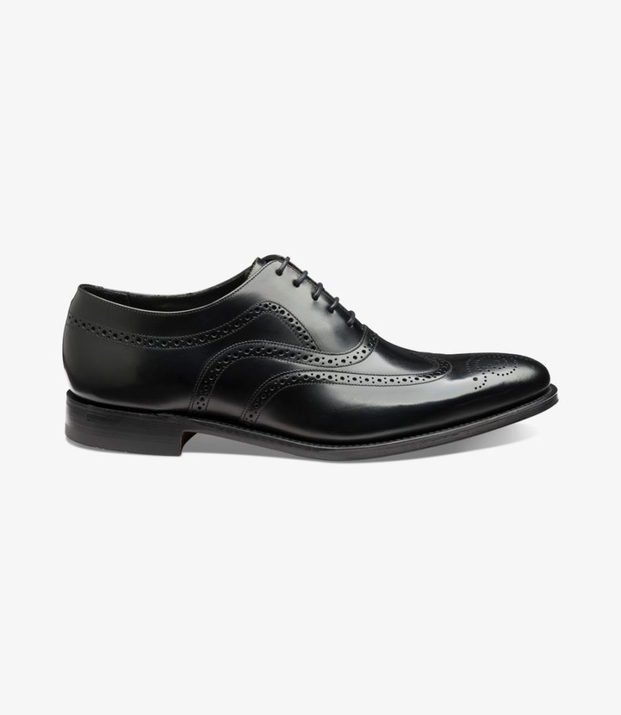 Loake Jones Brogues Herren Schwarz | AT4271686