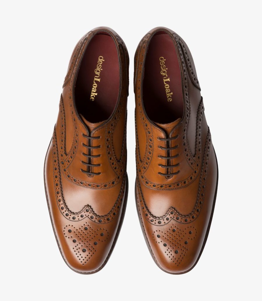 Loake Kerridge Brogues Herren Cedar | AT7584587