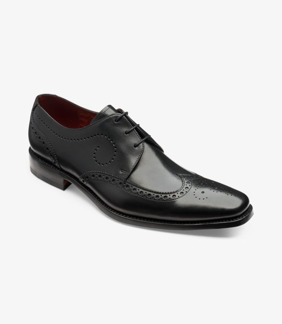 Loake Kruger Brogues Herren Schwarz | AT5570839