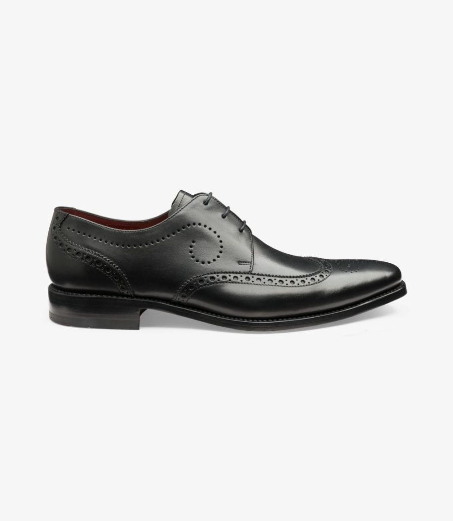 Loake Kruger Brogues Herren Schwarz | AT5570839