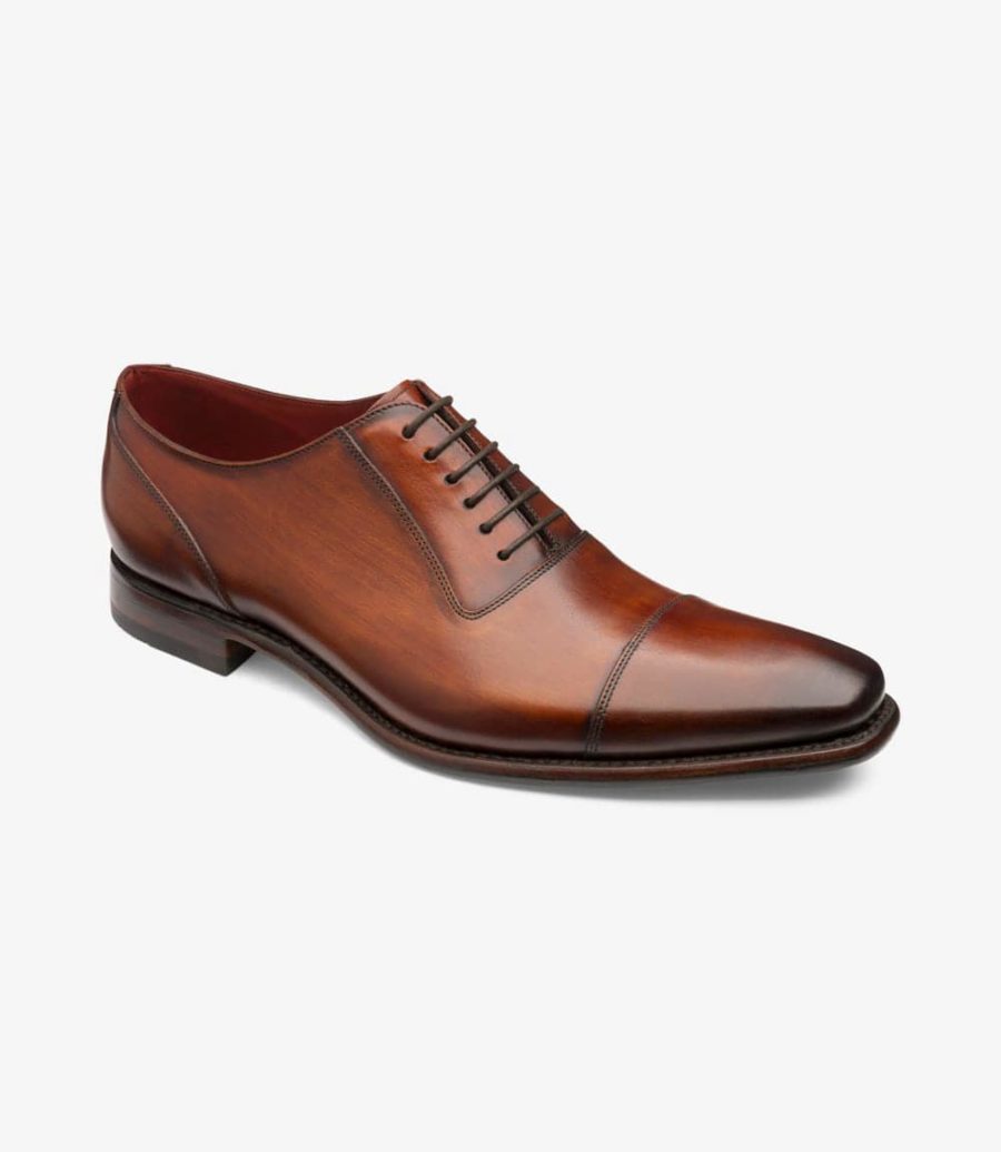 Loake Larch Kappe-cap Oxford Schuhe Herren Braun | AT5266619