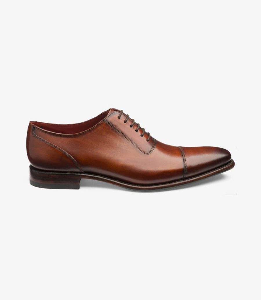 Loake Larch Kappe-cap Oxford Schuhe Herren Braun | AT5266619