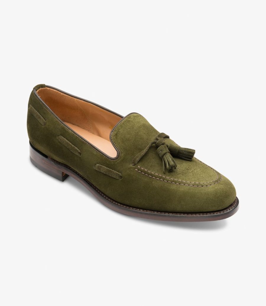 Loake Lincoln Loafers Herren Olivgrün | AT1532069