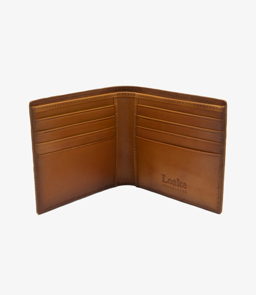 Loake Lombard Leder Wallet Geldbörse Herren Tan | AT5571219