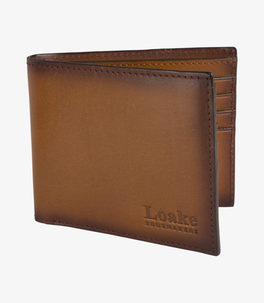 Loake Midland Wallet Geldbörse Herren Braun | AT7288809