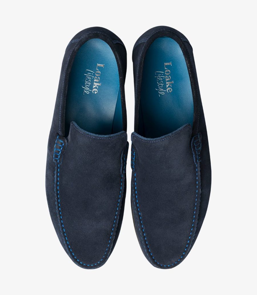 Loake Nicholson Loafers Herren Navy | AT7523973