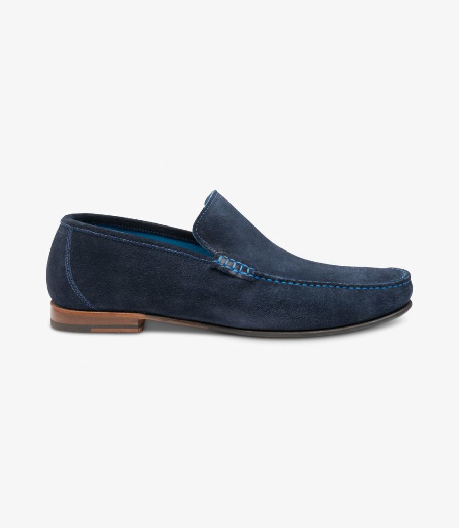 Loake Nicholson Loafers Herren Navy | AT7523973