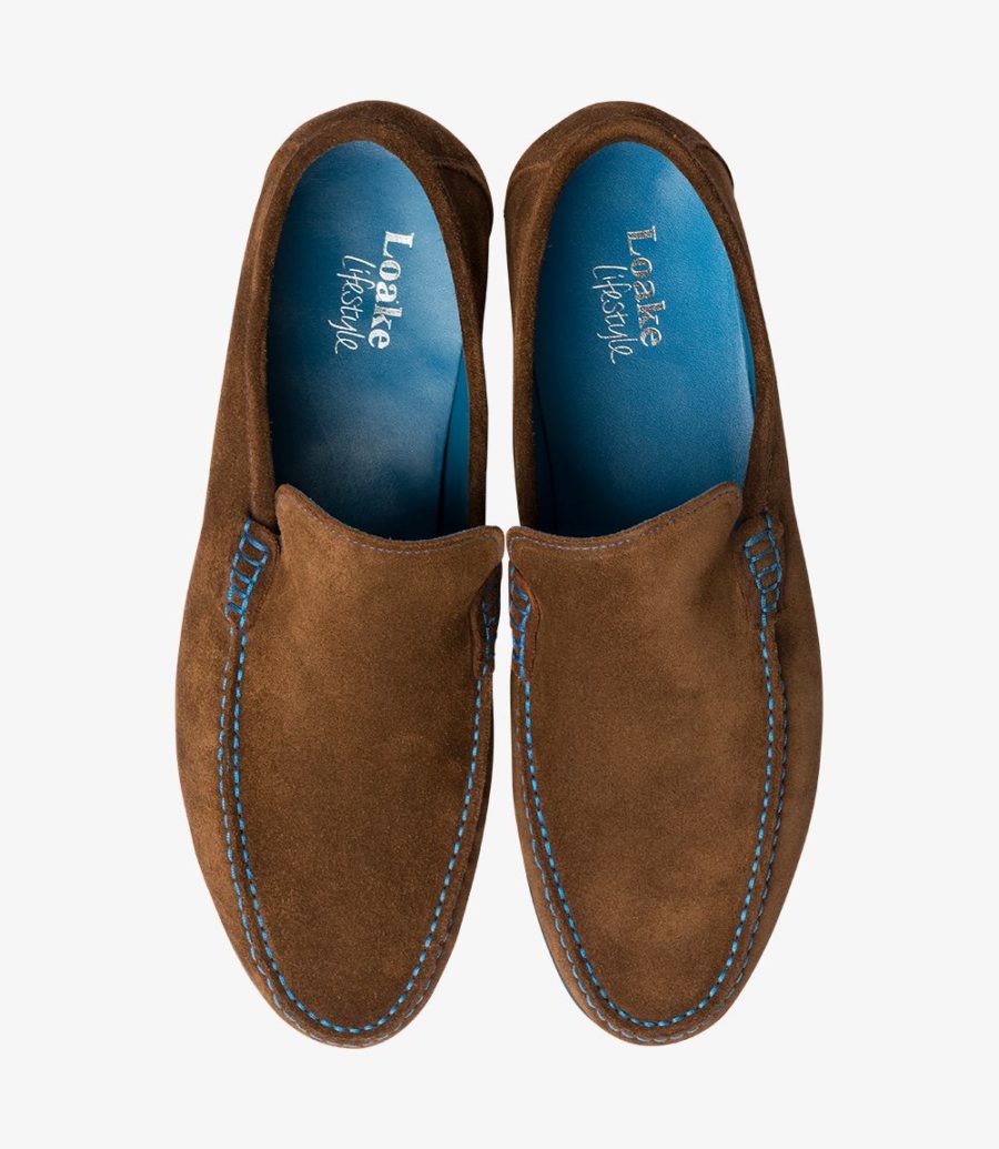 Loake Nicholson Loafers Herren Polo Suede | AT4576151