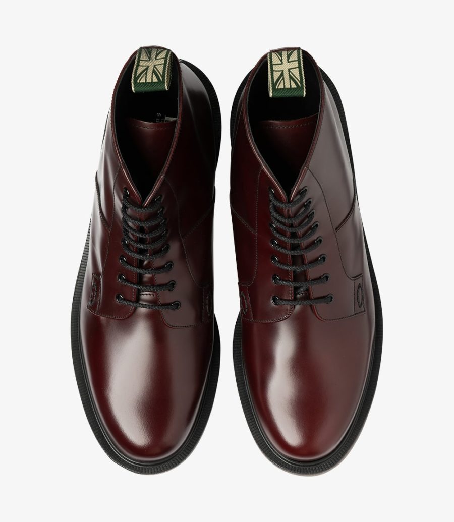 Loake Niro Burgundy Boot Derby Stiefel Herren Bordeaux | AT9522953