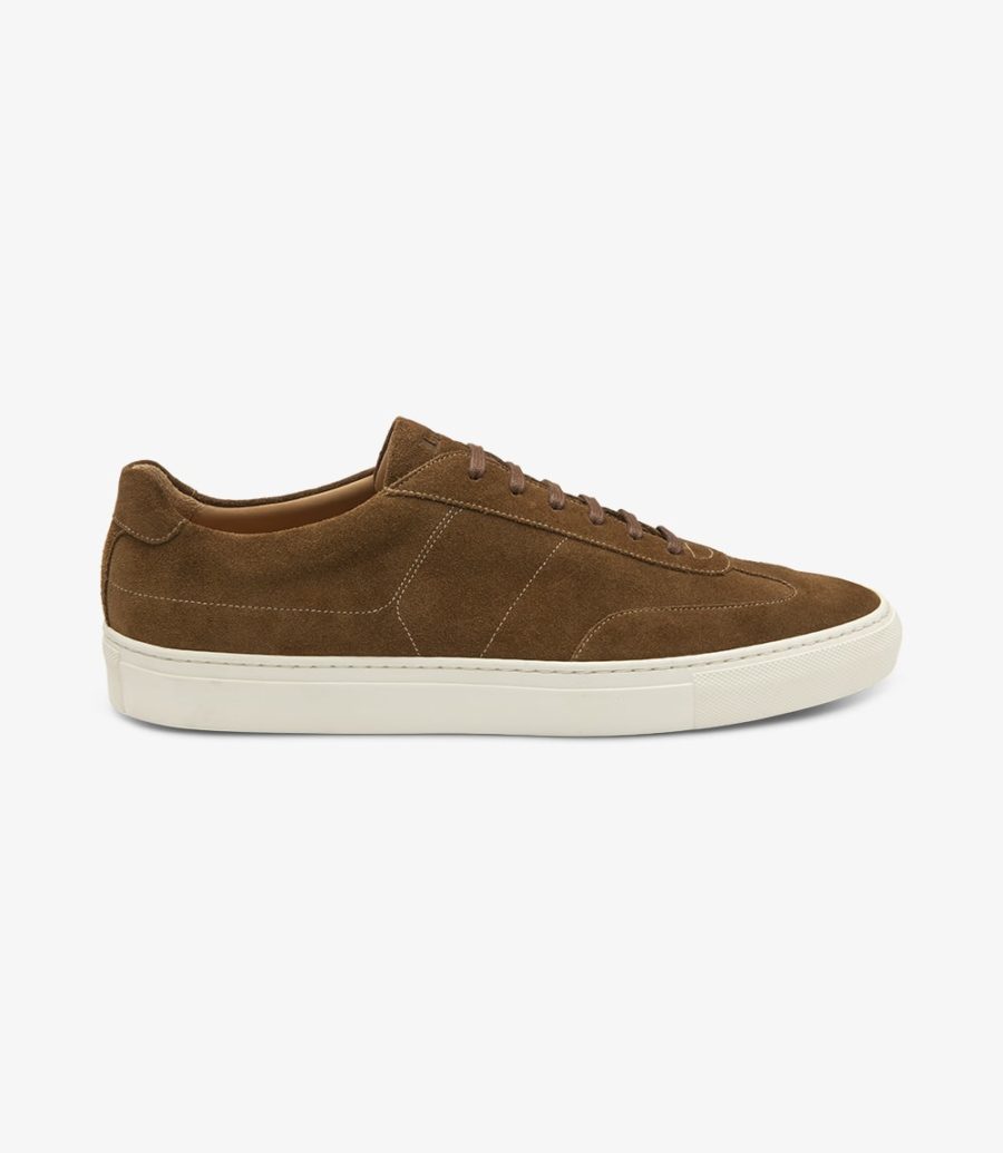 Loake Owens Tan Wildleder Sneaker Sneakers Herren Tan Suede | AT3809132