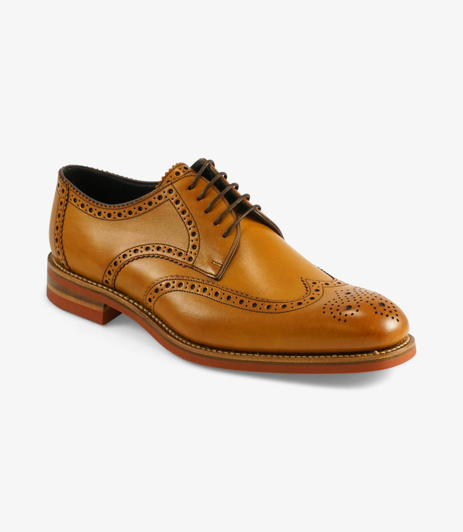 Loake Redgrave Tan Semi-brogue Semi Brogues Herren Tan | AT5247917