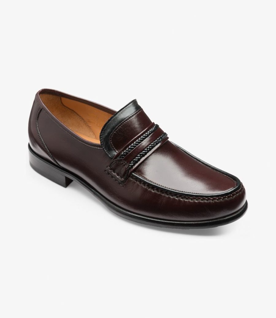 Loake Rome Loafers Herren Bordeaux | AT7962910