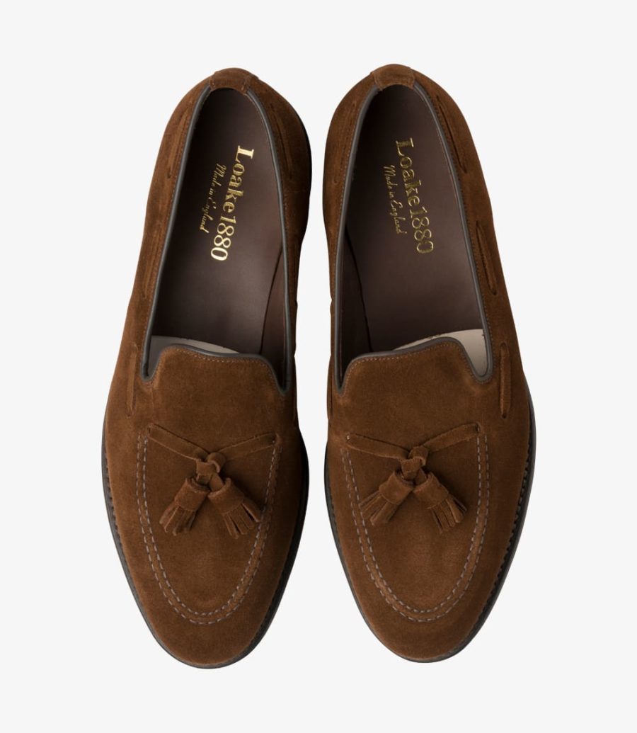 Loake Russell Loafers Herren Polo Suede | AT0962676