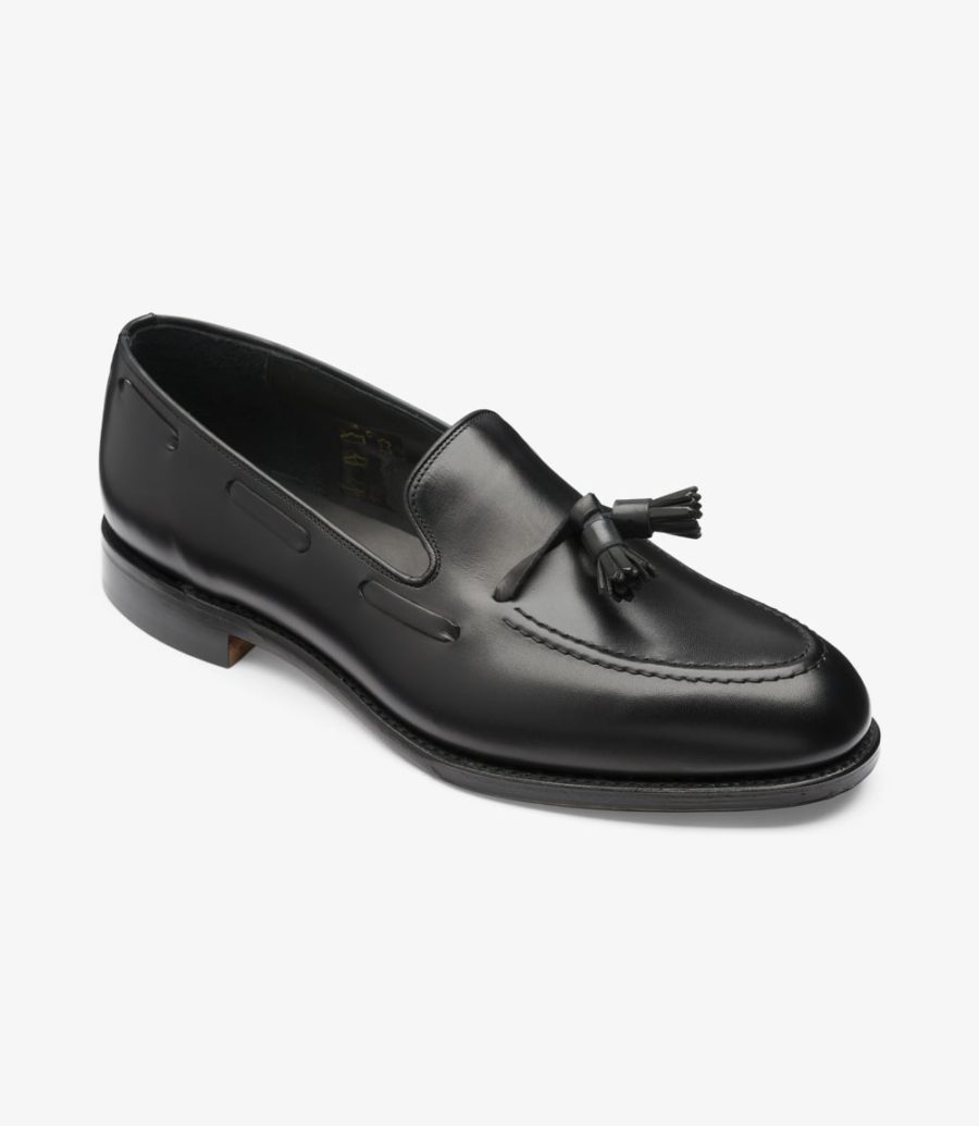 Loake Russell Loafers Herren Schwarz | AT8883296