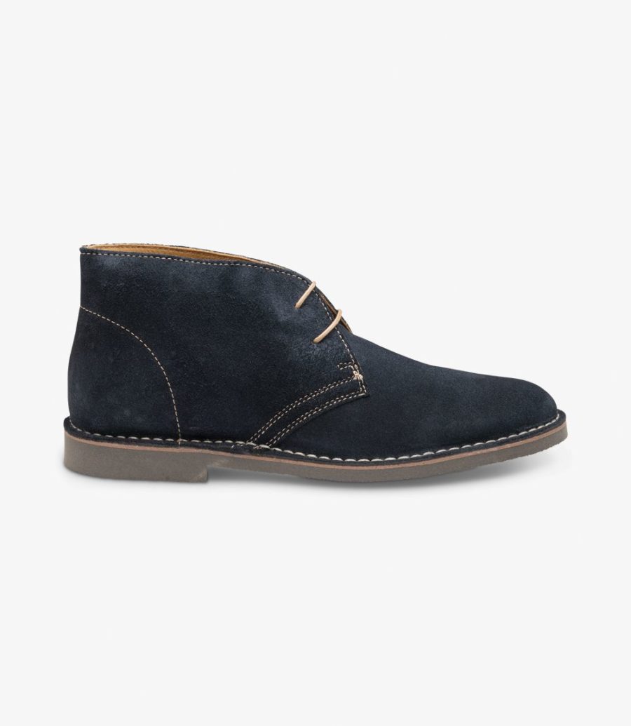 Loake Sahara Wüstenstiefel Herren Navy | AT6324610