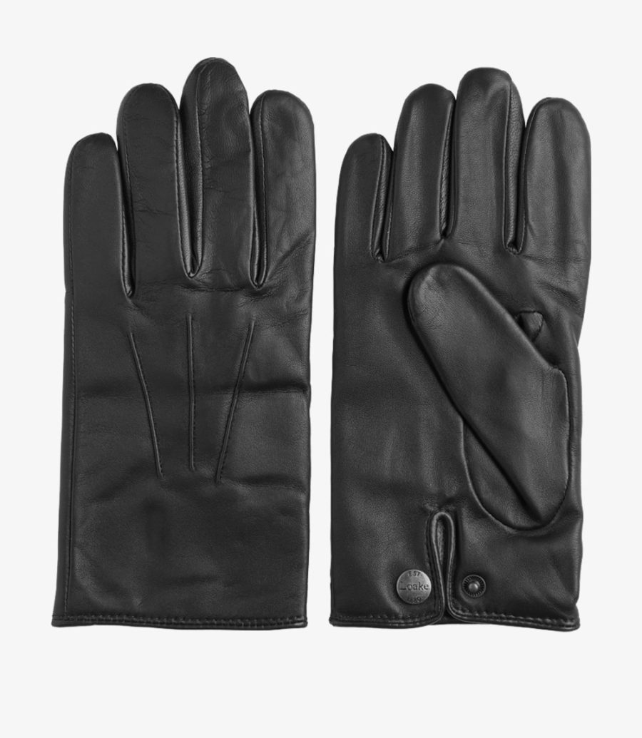 Loake Shackleton Gloves Handschuhe Herren Schwarz | AT6479225