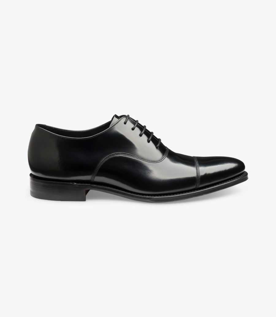 Loake Smith Kappe-cap Oxford Schuhe Herren Schwarz | AT2008413