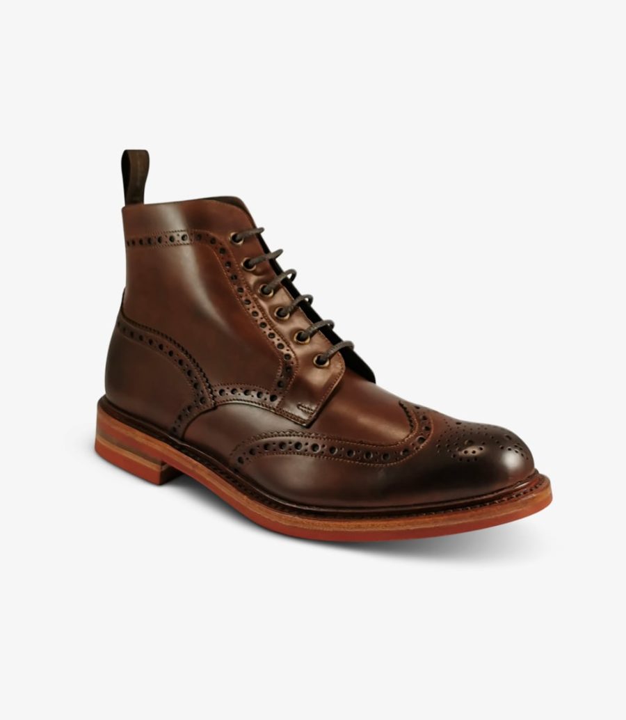 Loake Wharfdale Wüstenstiefel Herren Braun | AT1149607